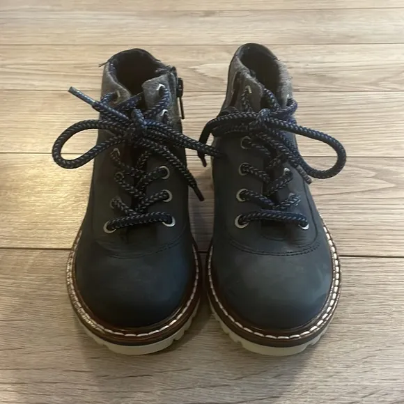 Zara Toddler Kids Leather Boots Hiking Boots Fall Winter Boots
